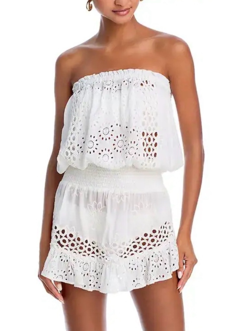 Ramy Brook Lester Cover-Up Mini Dress, size Small, NWT - Picture 3 of 11